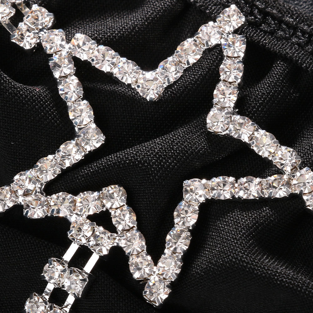 Sexy Crystal Star Waist Thong  - đánh giá và giá Body Jewelry For You