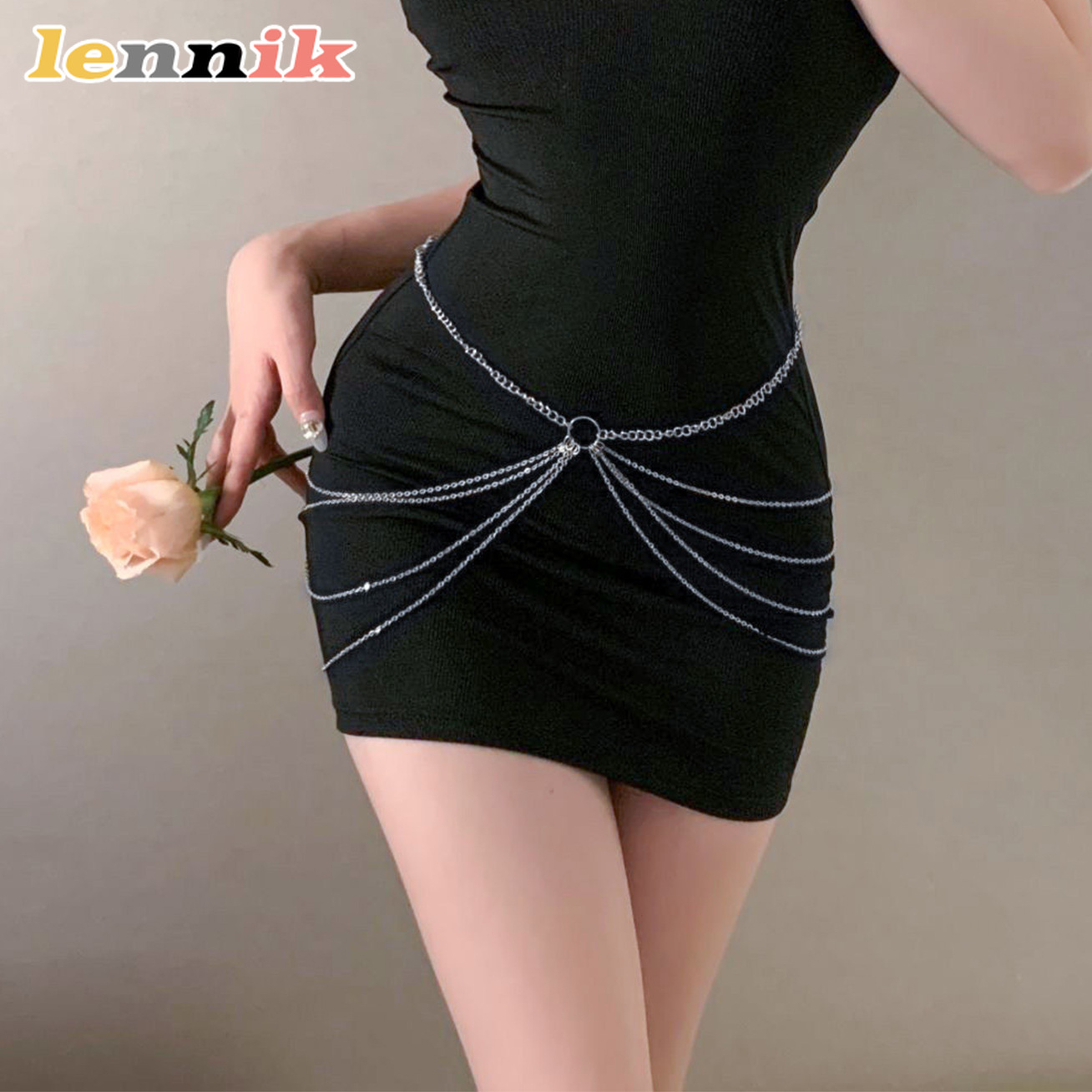 LENNIK Tassel Metal Multi-Laye - đánh giá và giá Body Jewelry For You