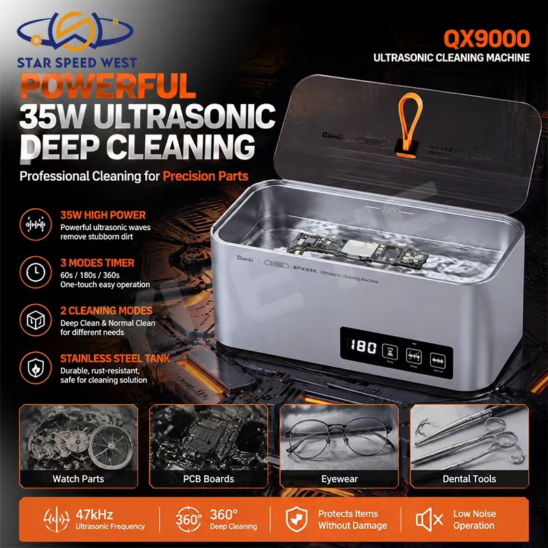 QIANLI QX9000 Ultrasonic Clean - đánh giá và giá Body Jewelry Repair