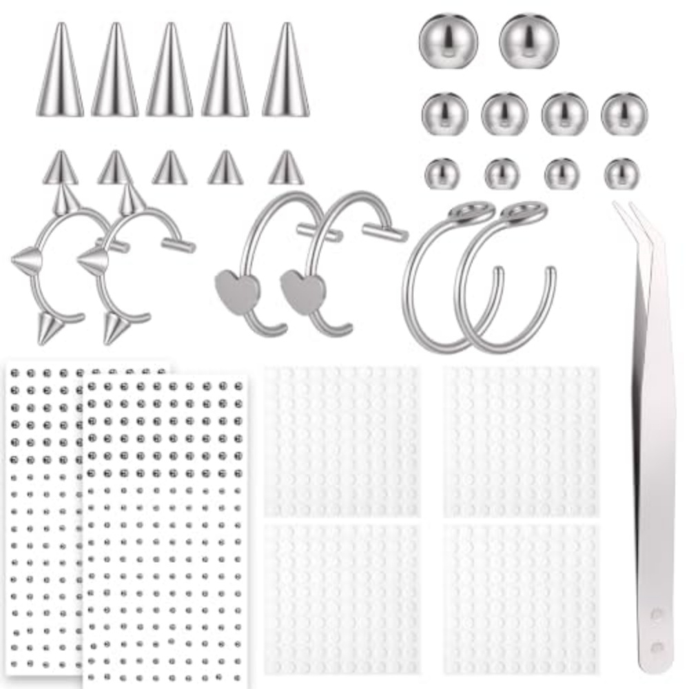 Fake Piercing Set Non‑Pierced  - đánh giá và giá Body Jewelry Replacement Ball