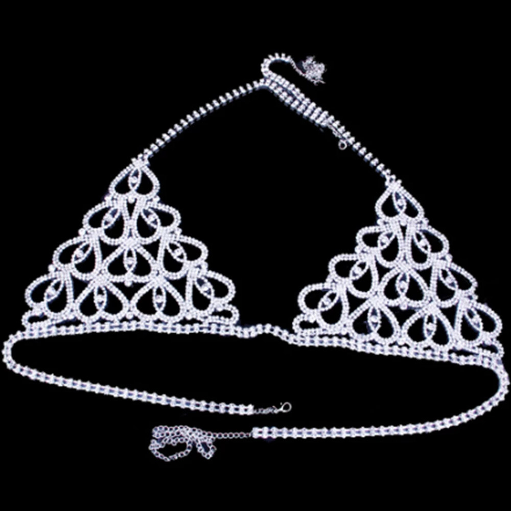 Fashion Rhinestone Heart Bra T - đánh giá và giá Body Jewelry Retainers
