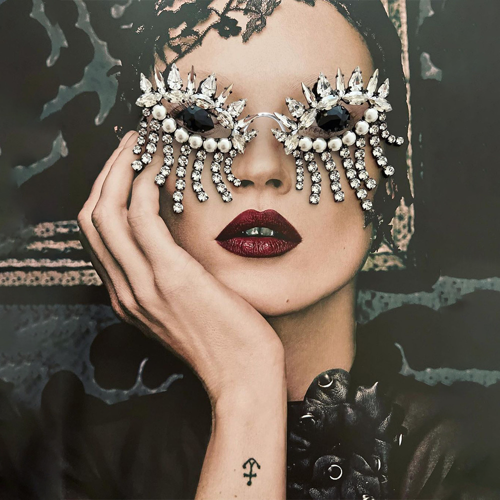 Stonefans Tassel Glasses Frame - đánh giá và giá Body Jewelry Retainers