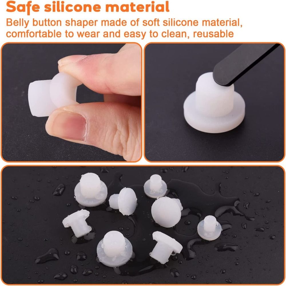 1-50PCS Silicone Navel Shaper  - đánh giá và giá Body Jewelry Repair