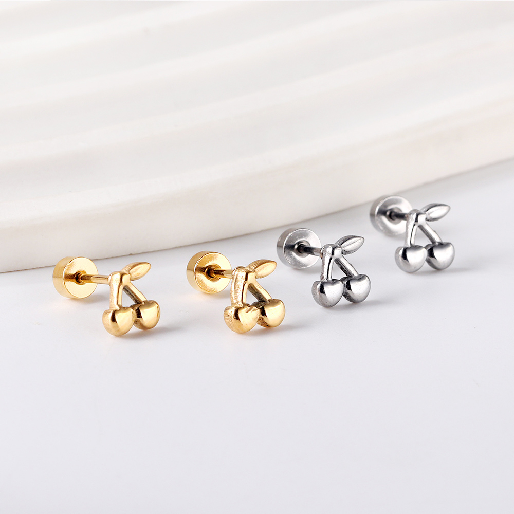 LUXUKISSKIDS 1pairs Small Ear  - đánh giá và giá Body Jewelry Surgical Steel